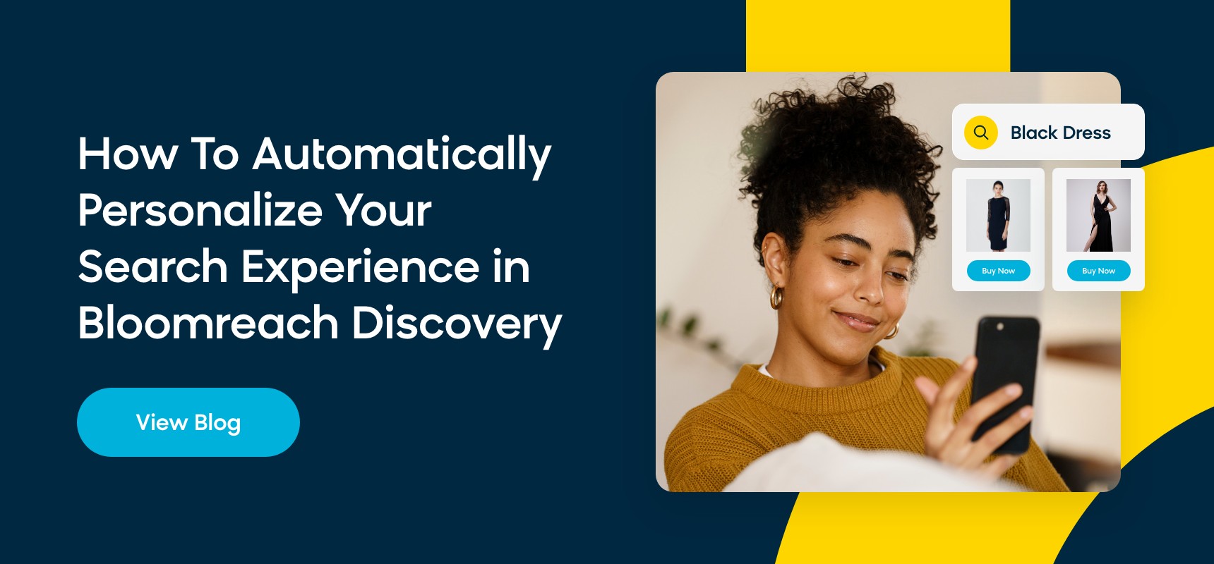 Automatically personalize your search experience in Bloomreach Discovery