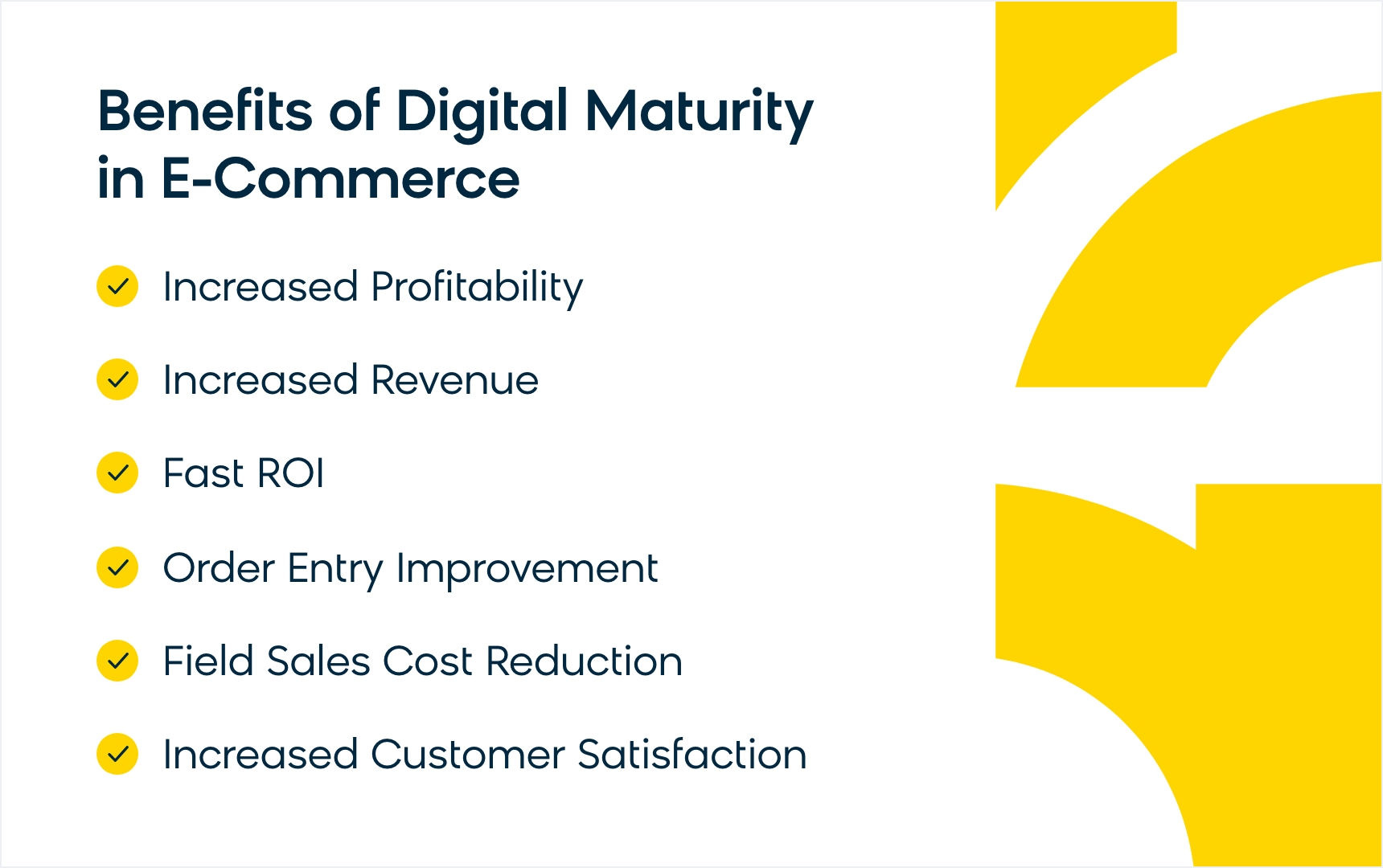 Benefits of Digital Maturity in E-Commerce