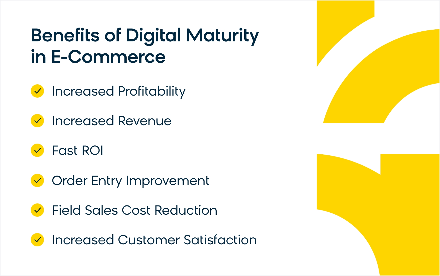 Benefits of Digital Maturity in Ecommerce