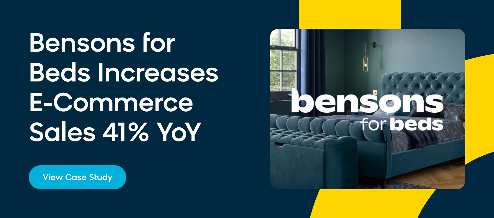 Bensons for Beds email newsletter example