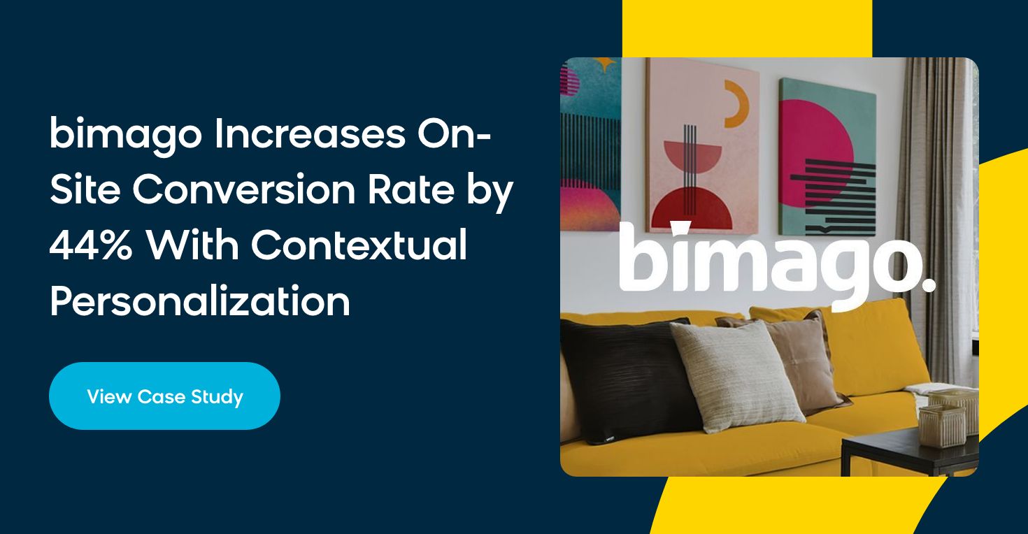 bimago boosts on-site conversion rate with AI-driven contextual personalization