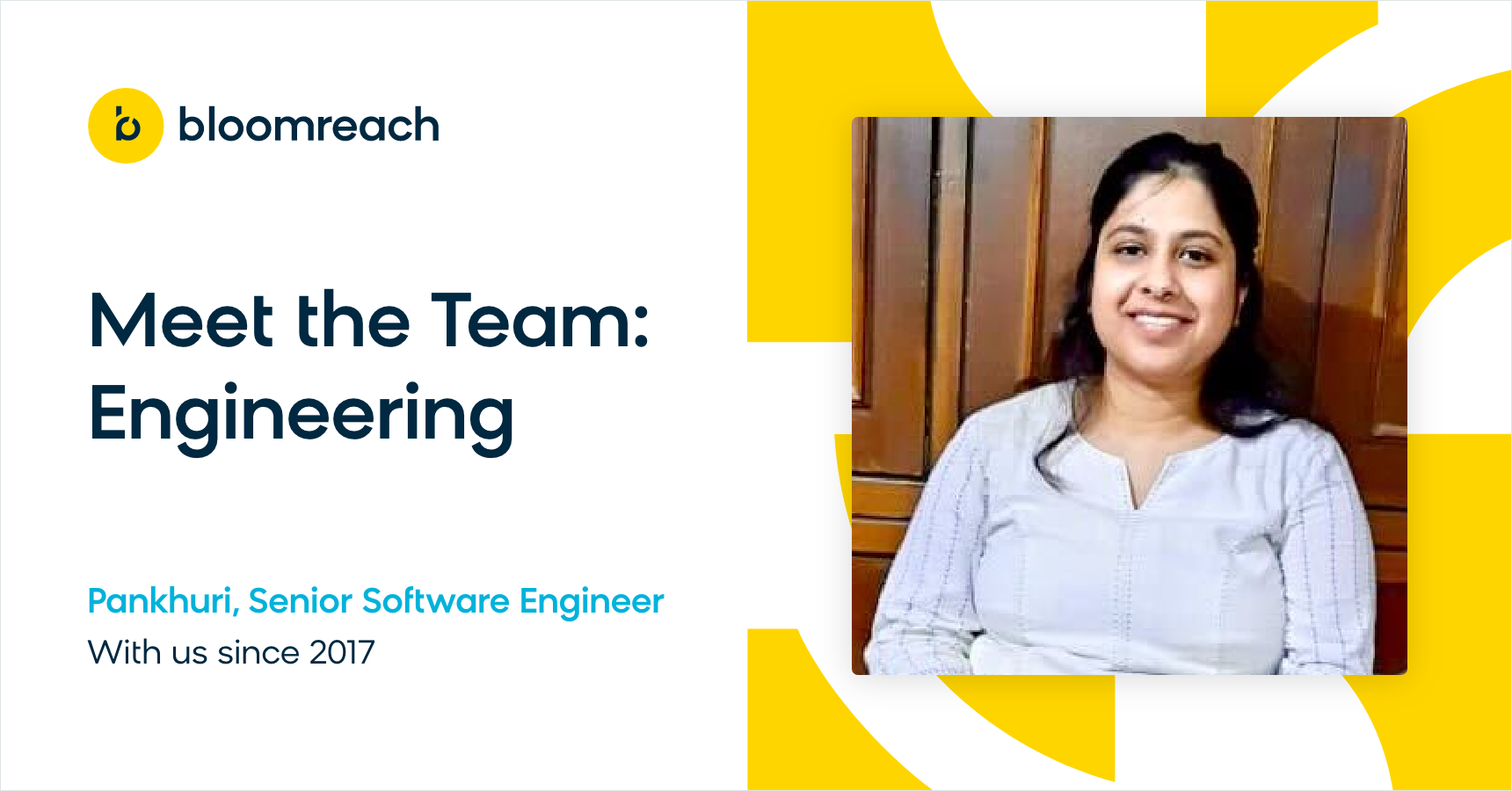 Meet the team at Bloomreach: Senior Software Engineer Pankhuri