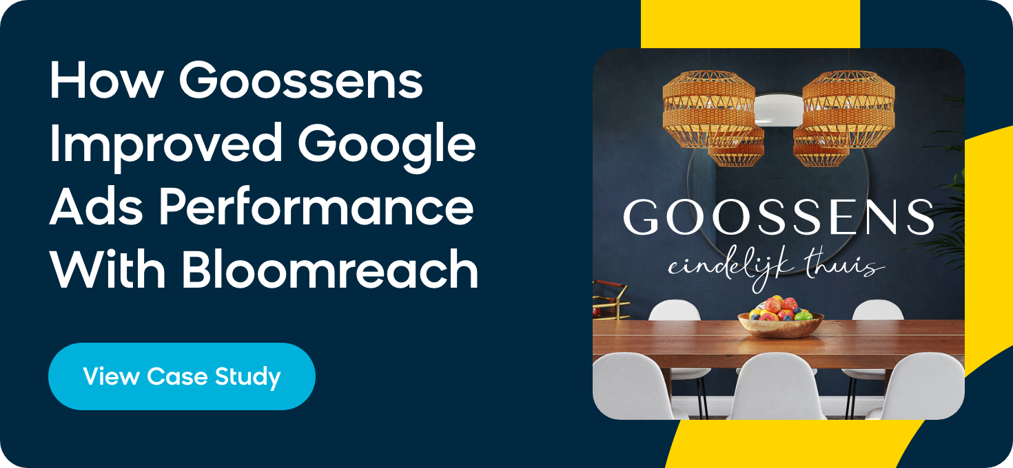 Goossens improves Google Ads performance with Bloomreach