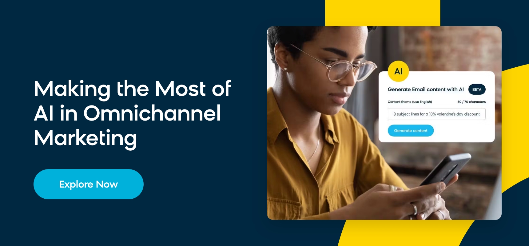 Making the most of AI in omnichannel marketing