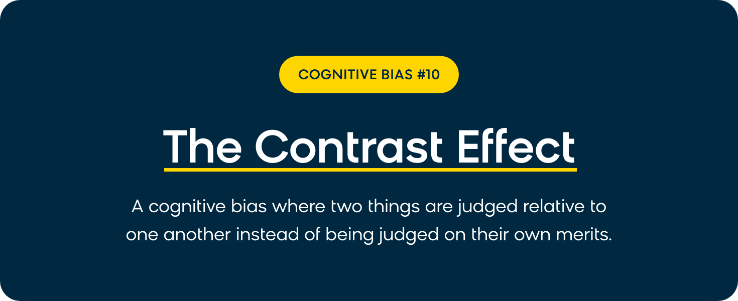 Contrast effect definition