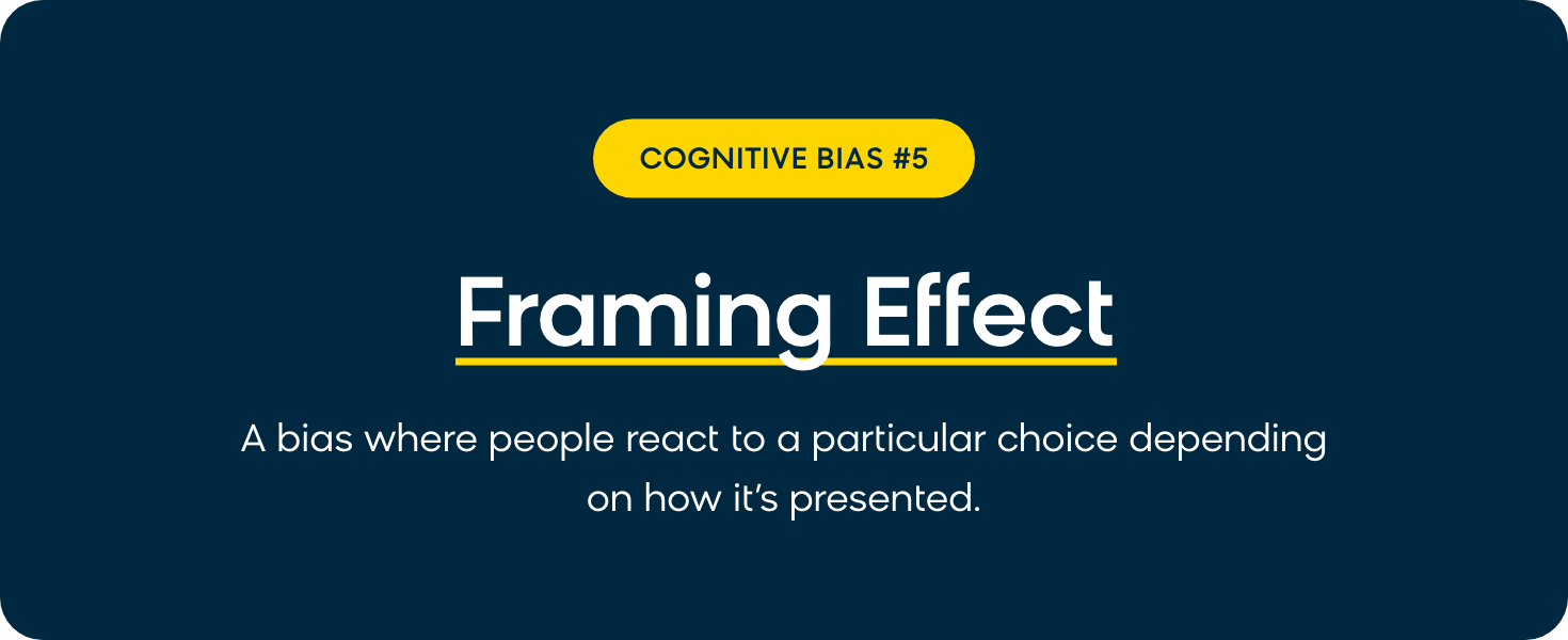 Framing effect definition