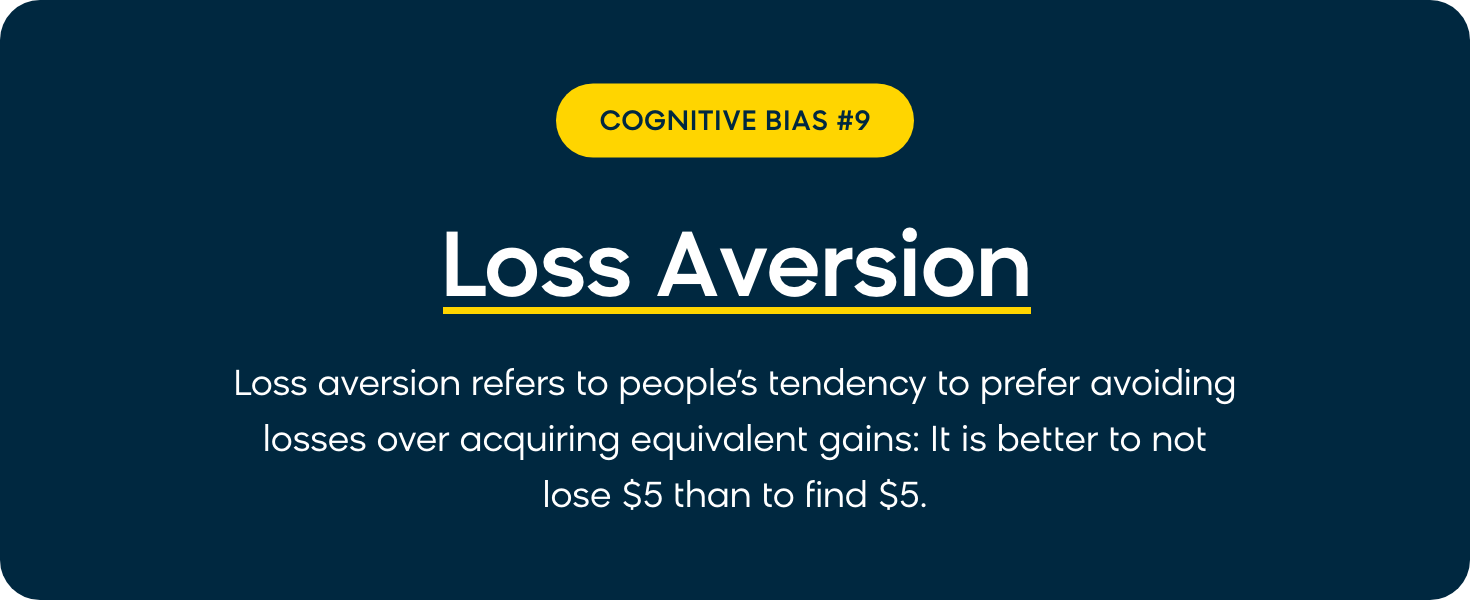Loss aversion definition
