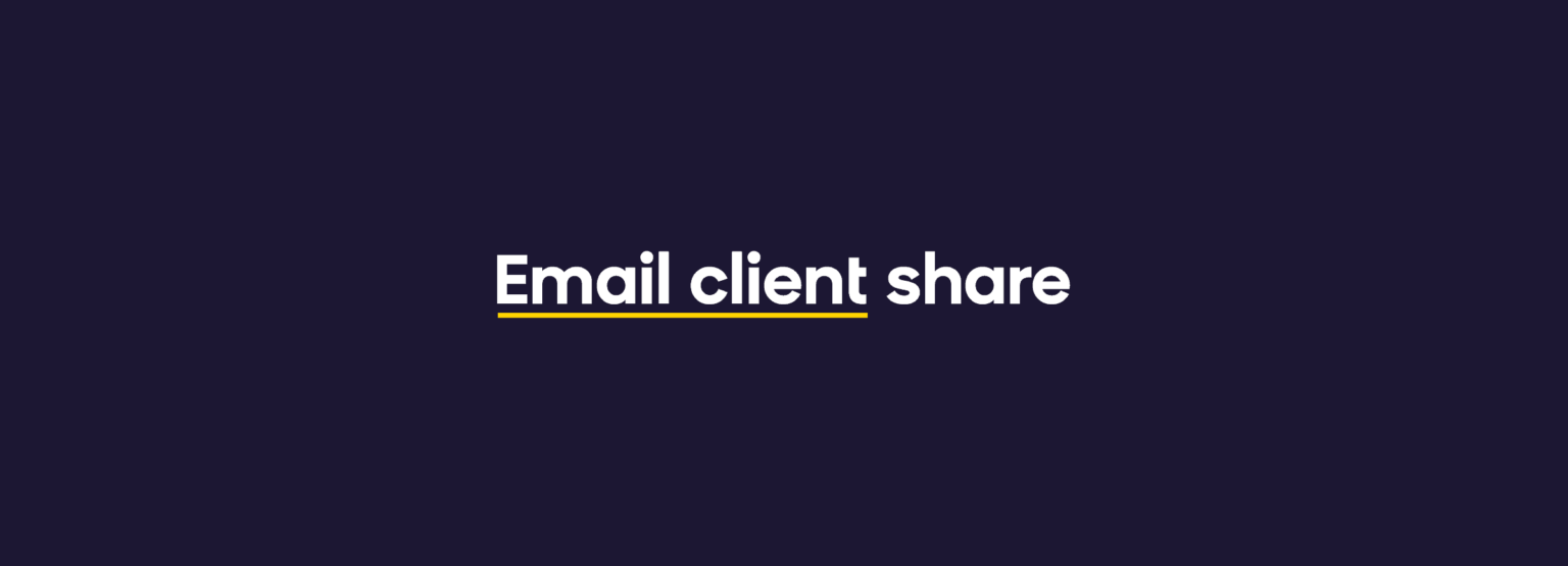 email marketing metric - email client share