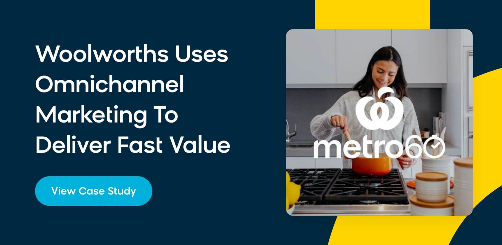 Woolworths Metro60 case study with Bloomreach