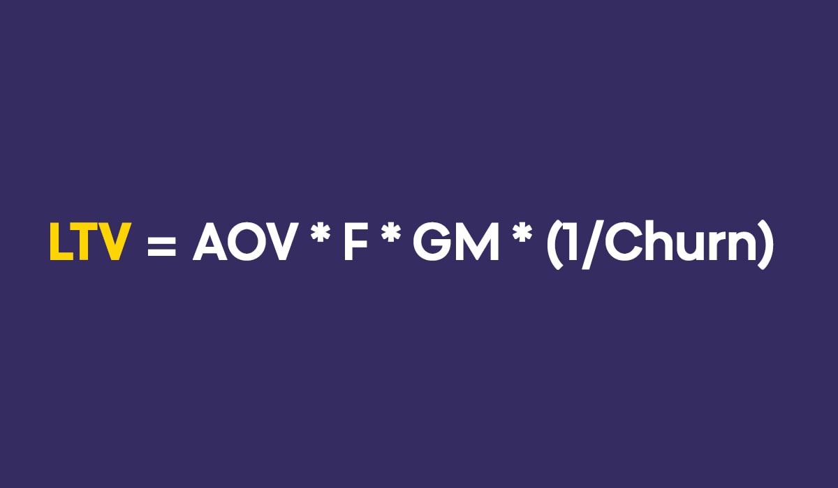 The Customer Lifetime Value Modeling Formula