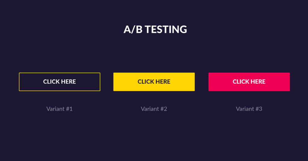 A/B testing