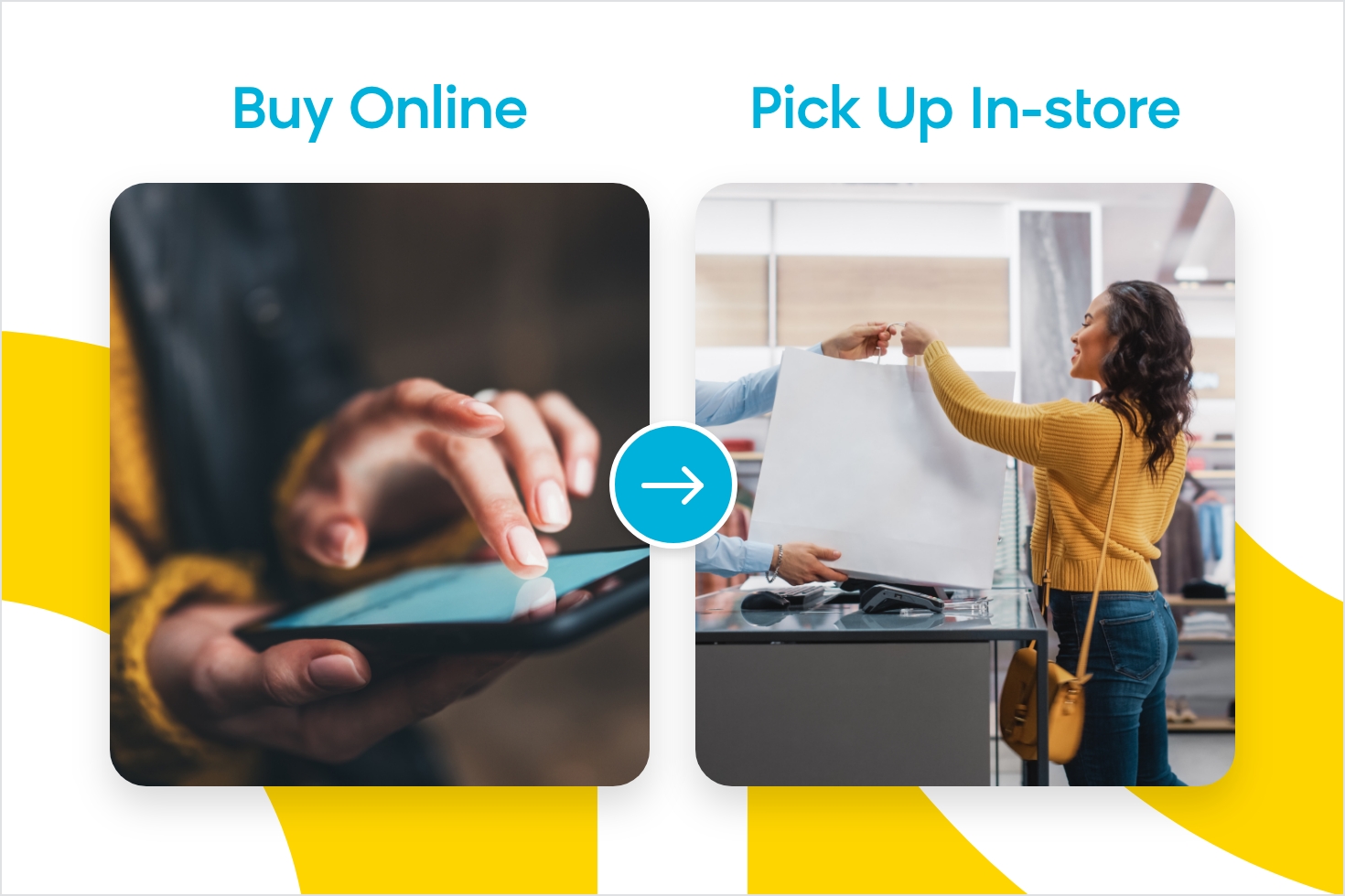 Buy online, pick up in-store (BOPIS) is a big omnichannel retail trend