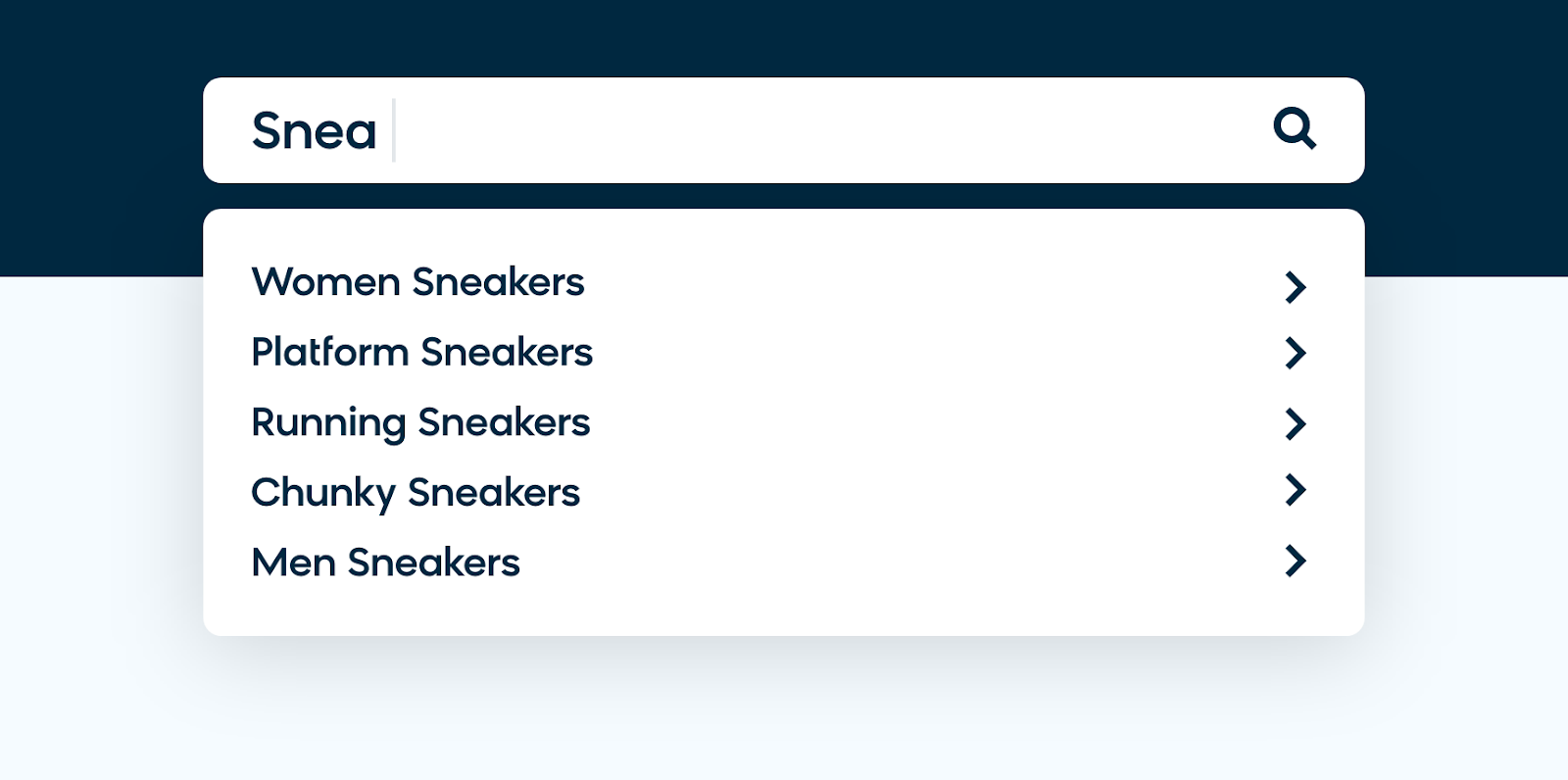 Search Query for Sneakers